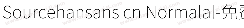 Sourcehansans cn Normalal字体转换